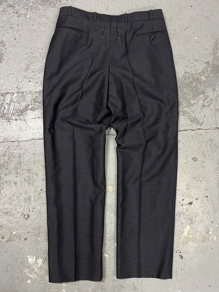 AW2024 Maison Margiela Grey Signature Tailored Pants JNwRKii 0