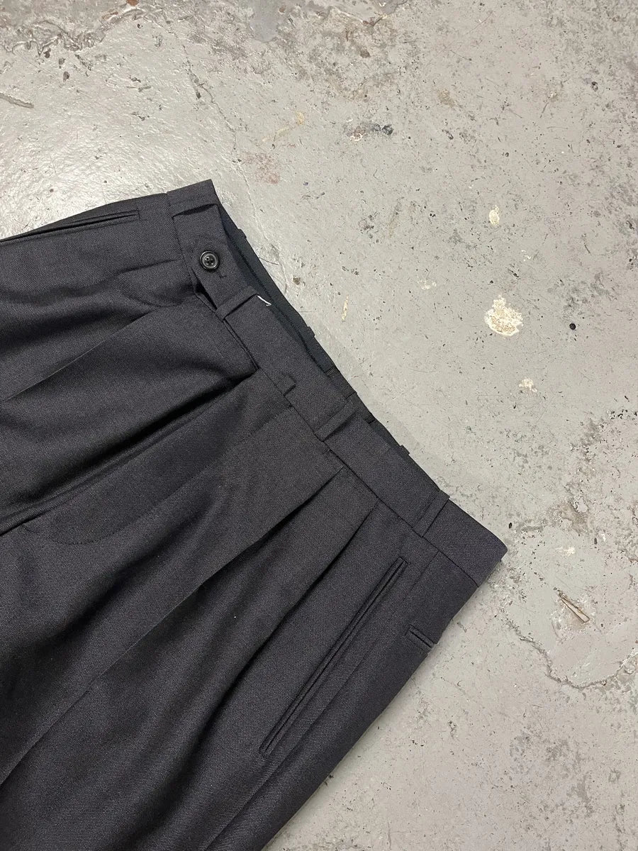 AW2024 Maison Margiela Grey Signature Tailored Pants JNwRKii 11