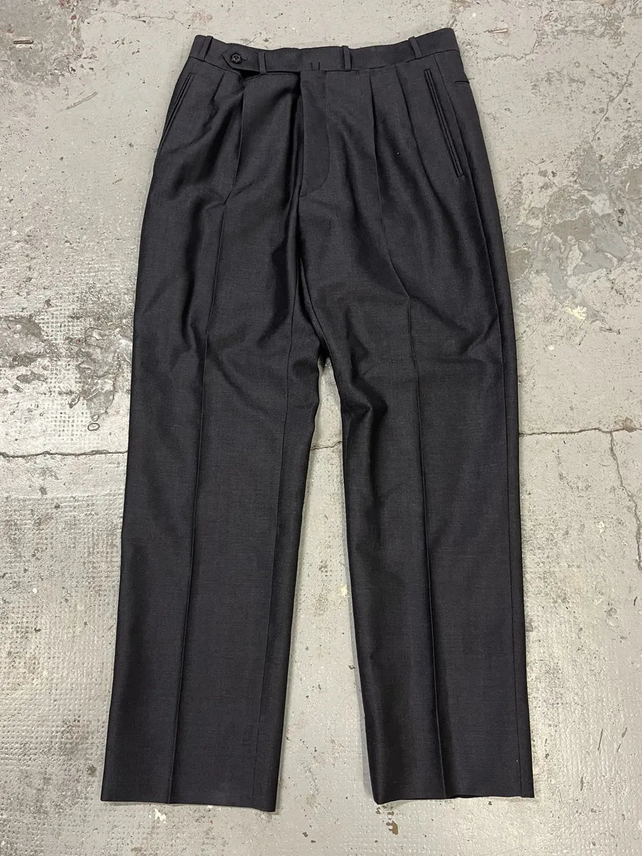 AW2024 Maison Margiela Grey Signature Tailored Pants JNwRKii 2