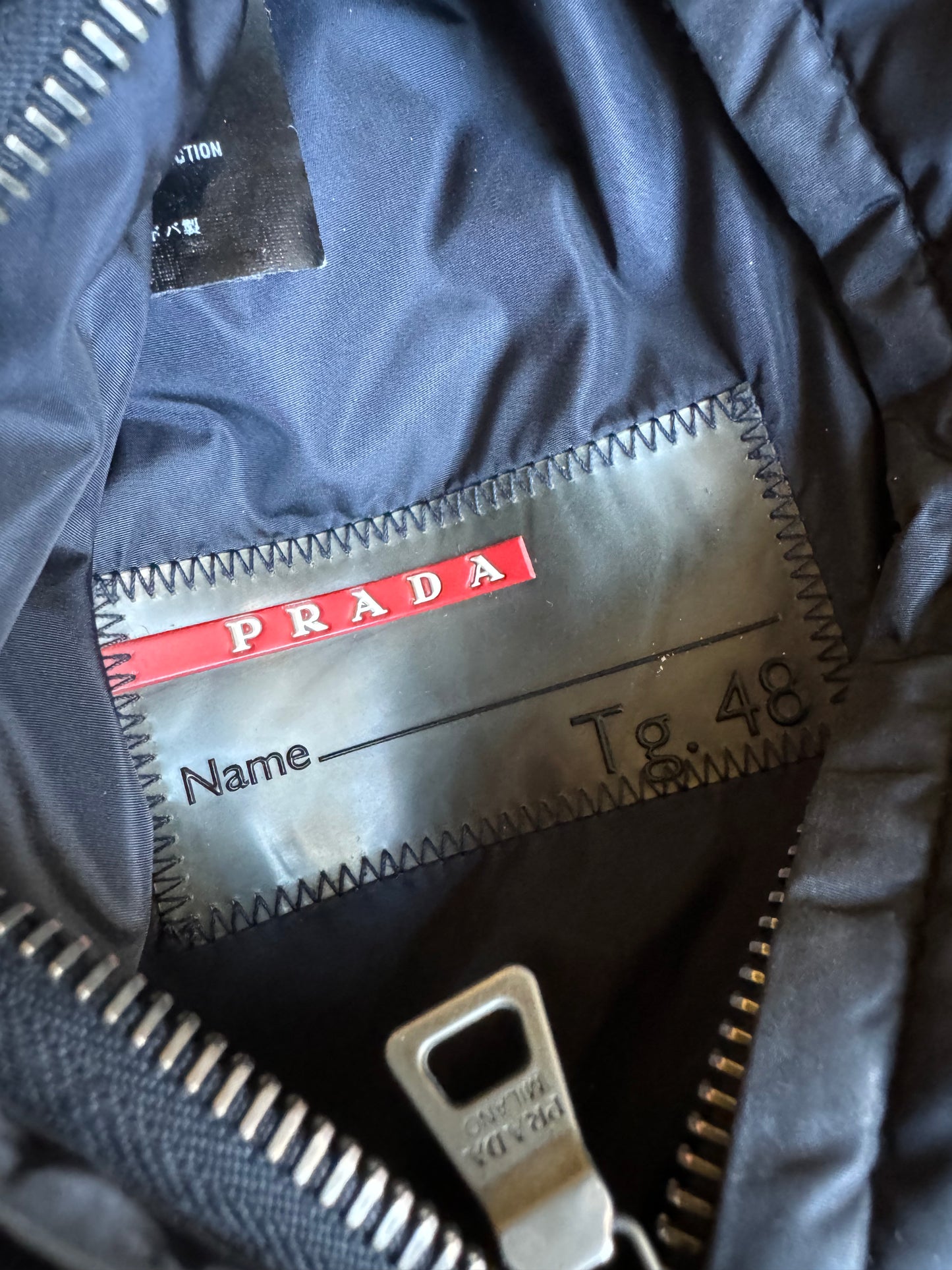 AW2007 Prada Modern Reversible Windbreaker Jacket (M) - 7