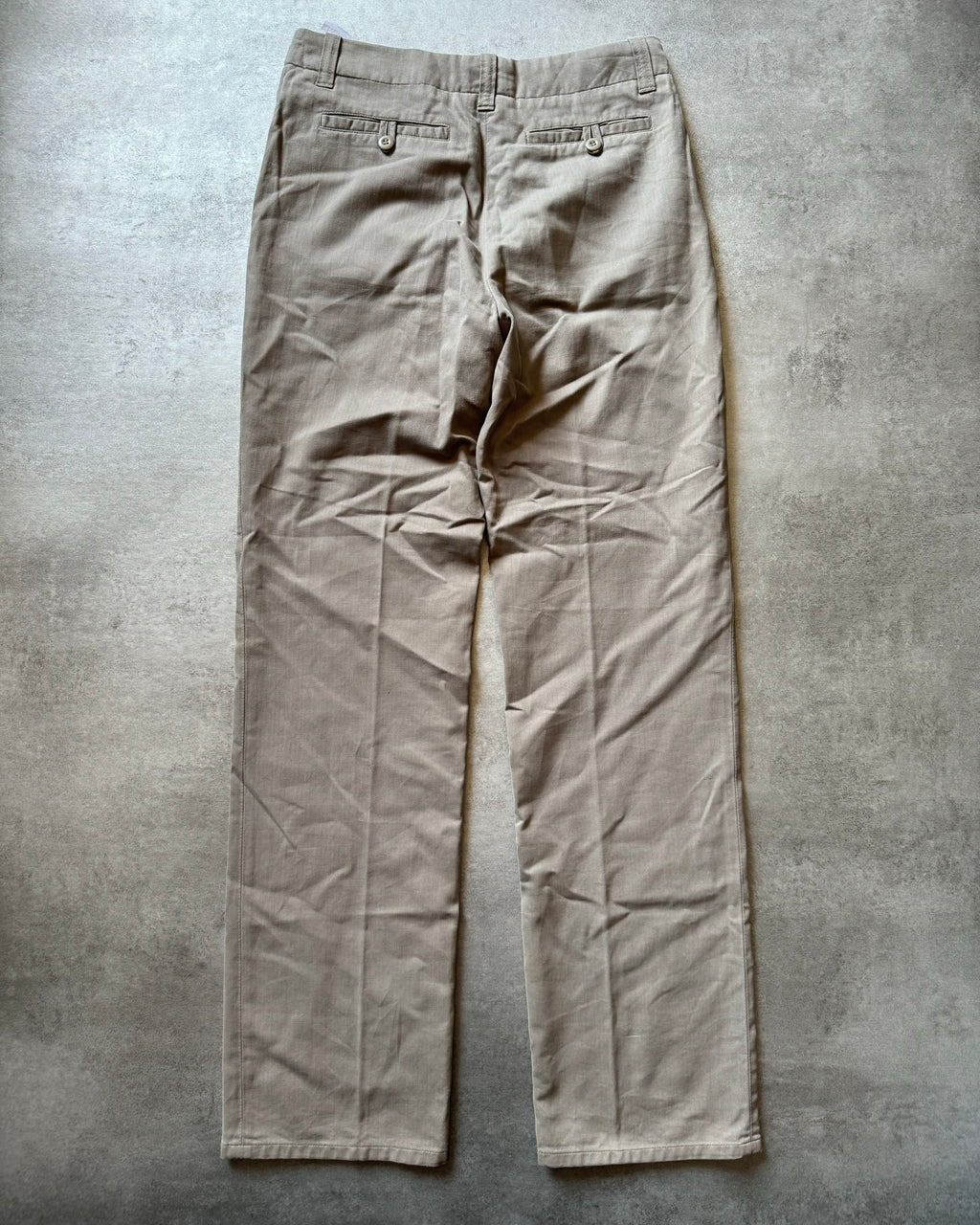 AW2006 Helmut Lang Grey Pure Minimalist Pants (M) - 2