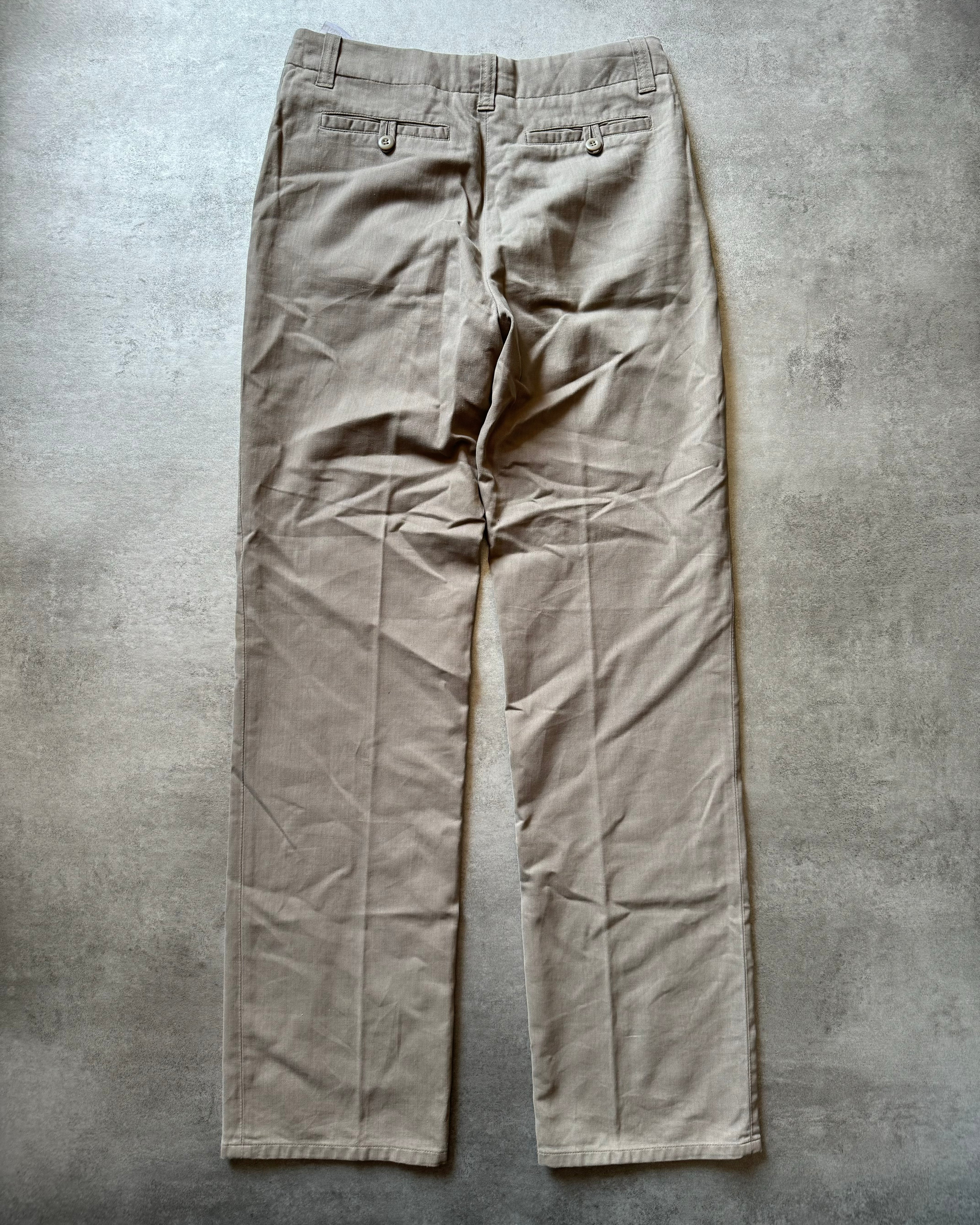 AW2006 Helmut Lang Grey Pure Minimalist Pants (M) - 2