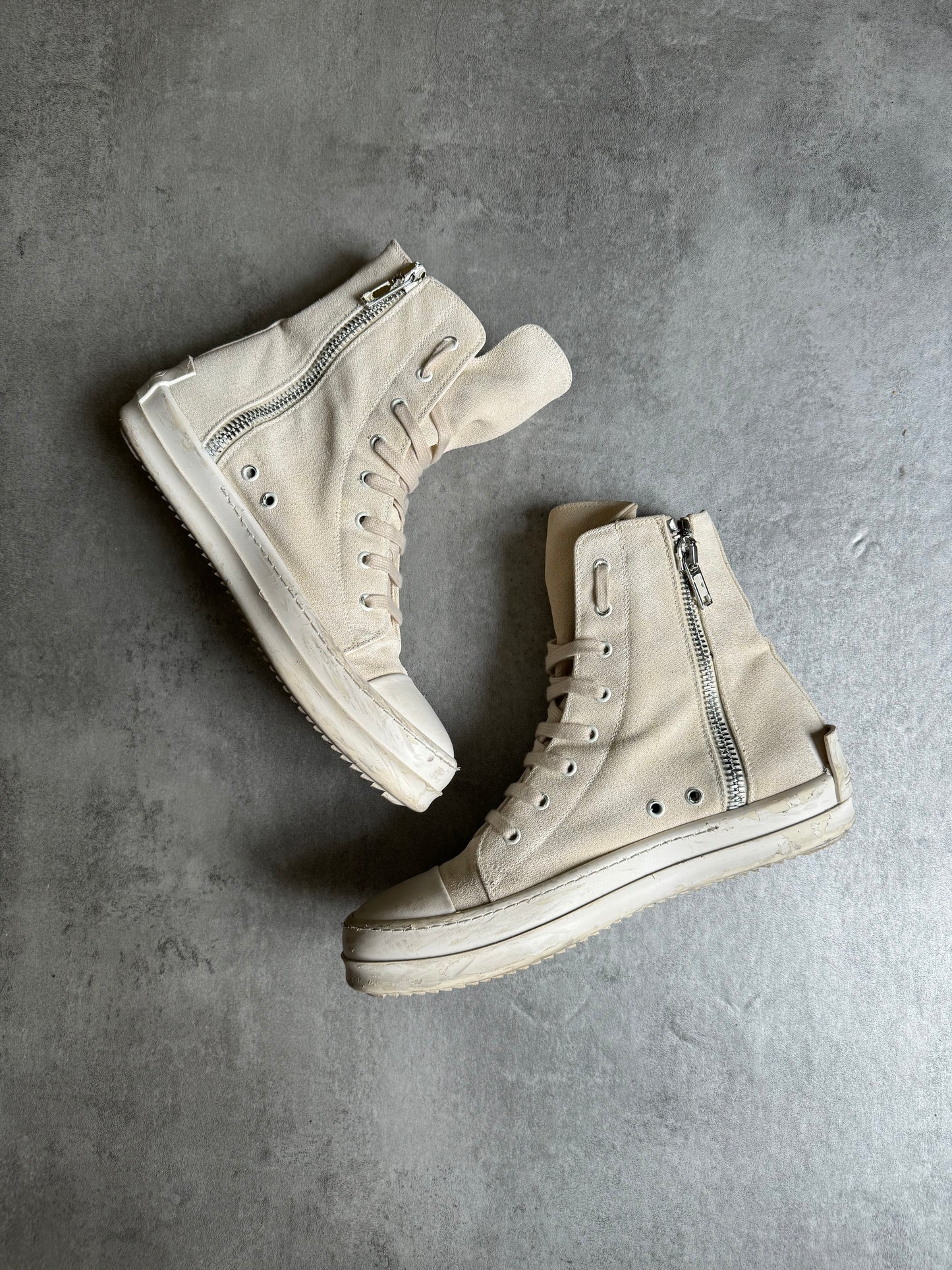 AW2021 Rick Owens High Beige Ramones DRKSHDW (41) - 5