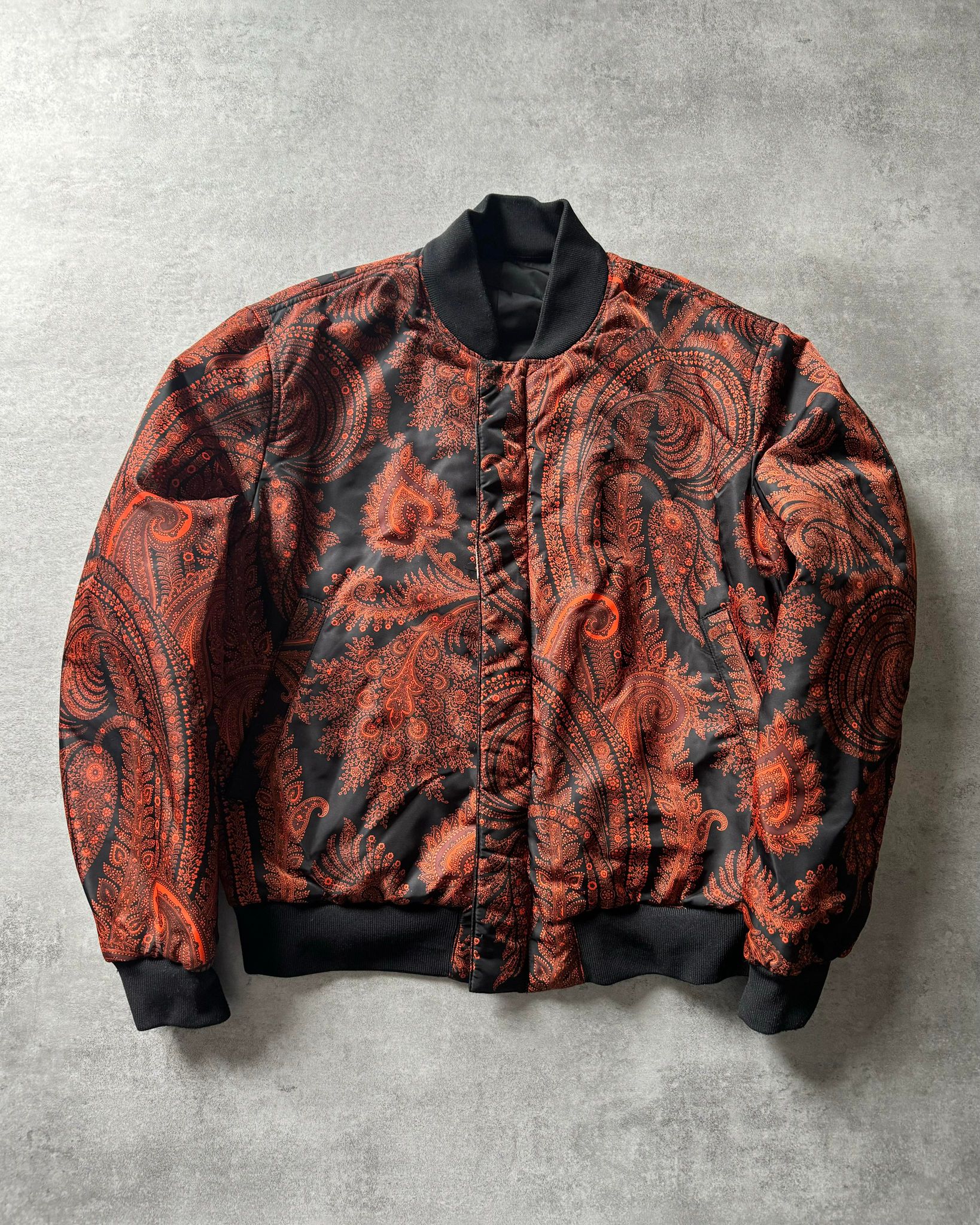 SS2015 Givenchy Black Reversible Bomber by Riccardo Tisci (L) - 2