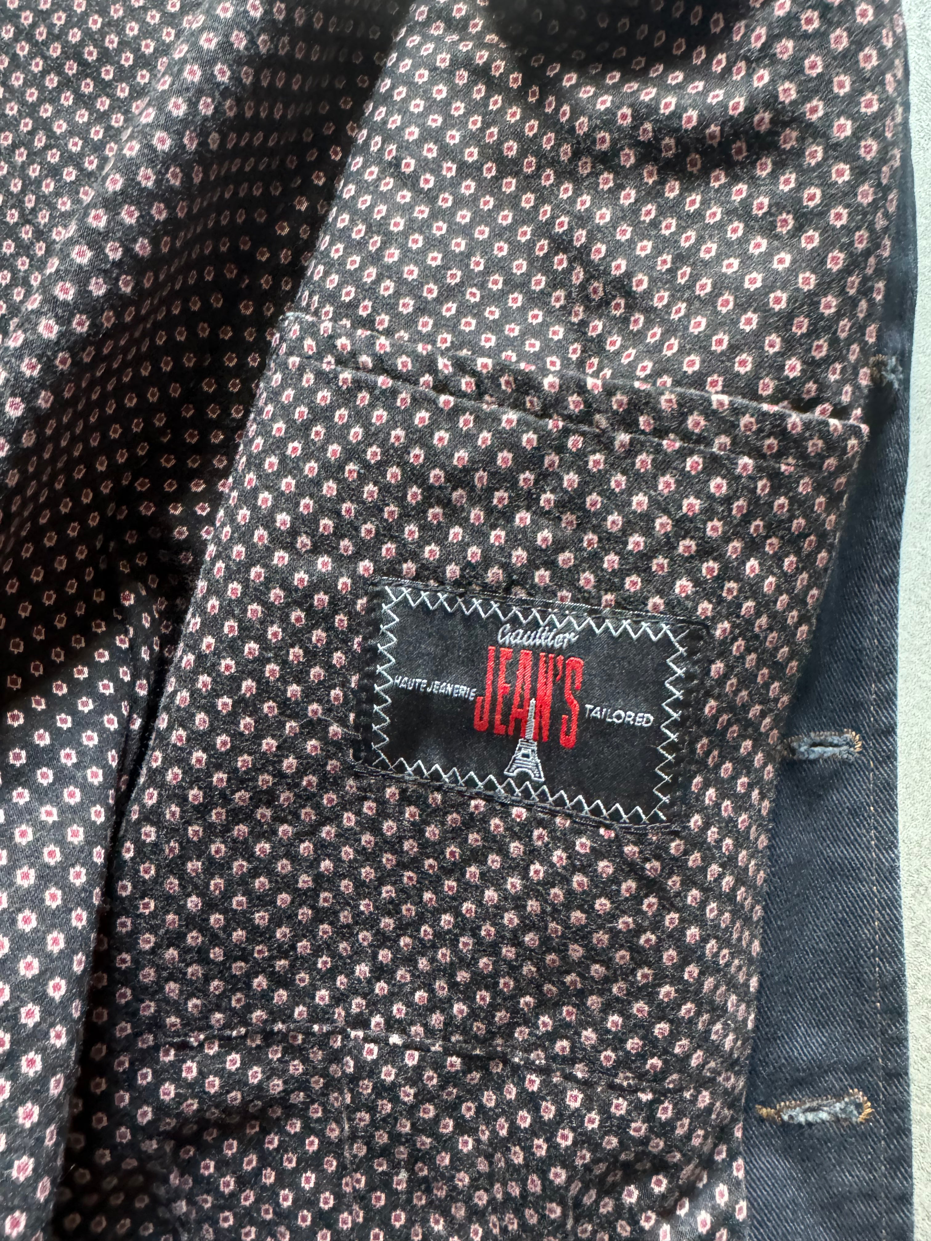 2000s Jean Paul Gaultier Hybride Denim Jacket  (XS) - 4