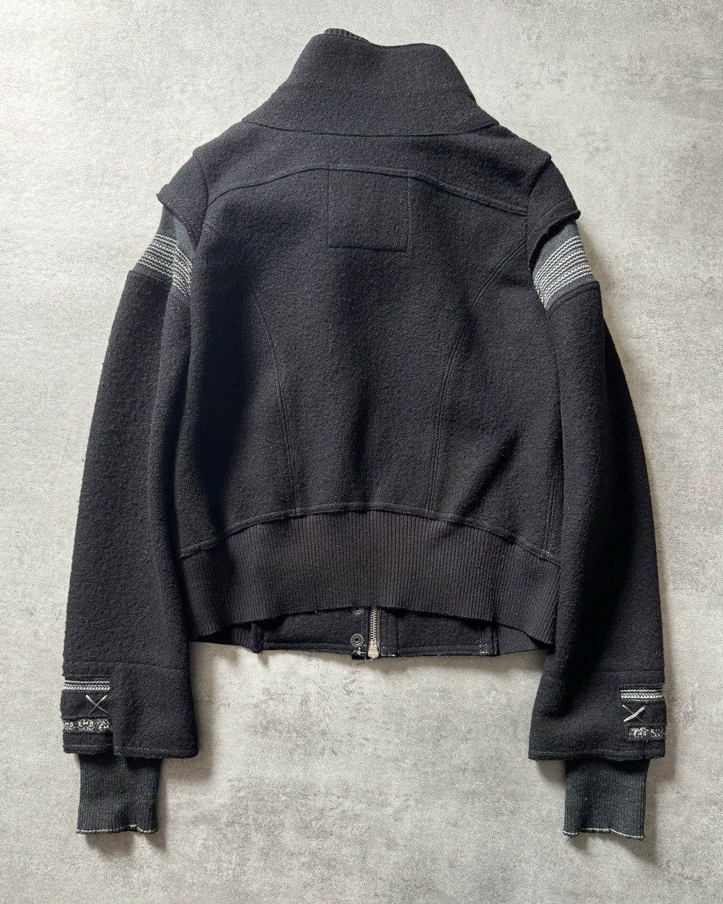 2000s Marithé + François Girbaud Wool Superposed Jacket  (S) - 3