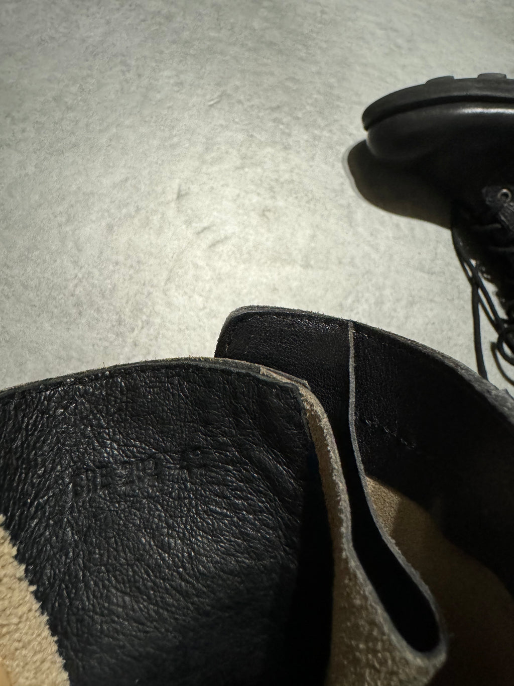 2000s Dirk Bikkembergs Black Combat Leather Boots (42) - 7