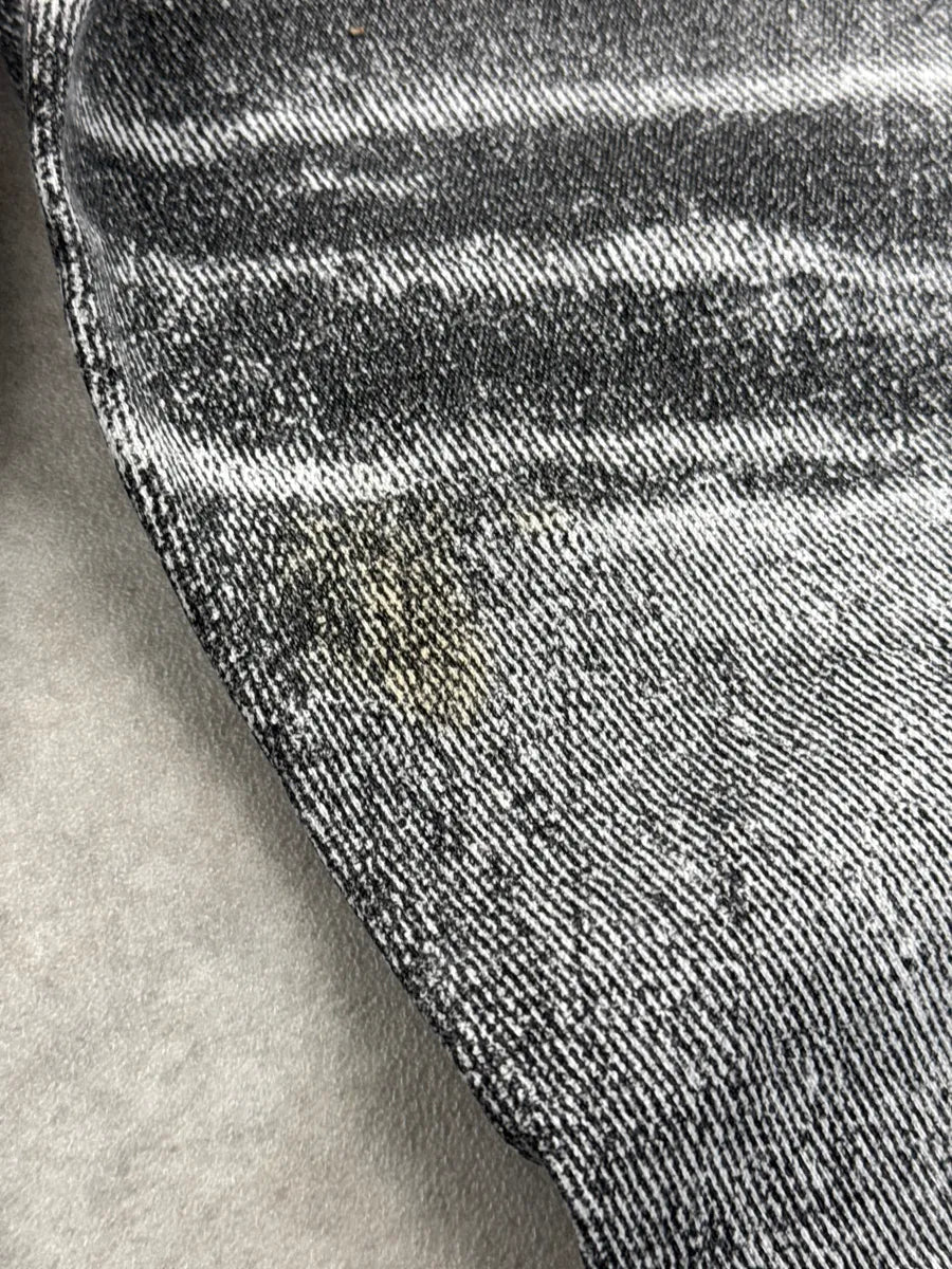 2000s Cavalli Grey White Acid Wash Bootcut Pants bOoSBUsx 9
