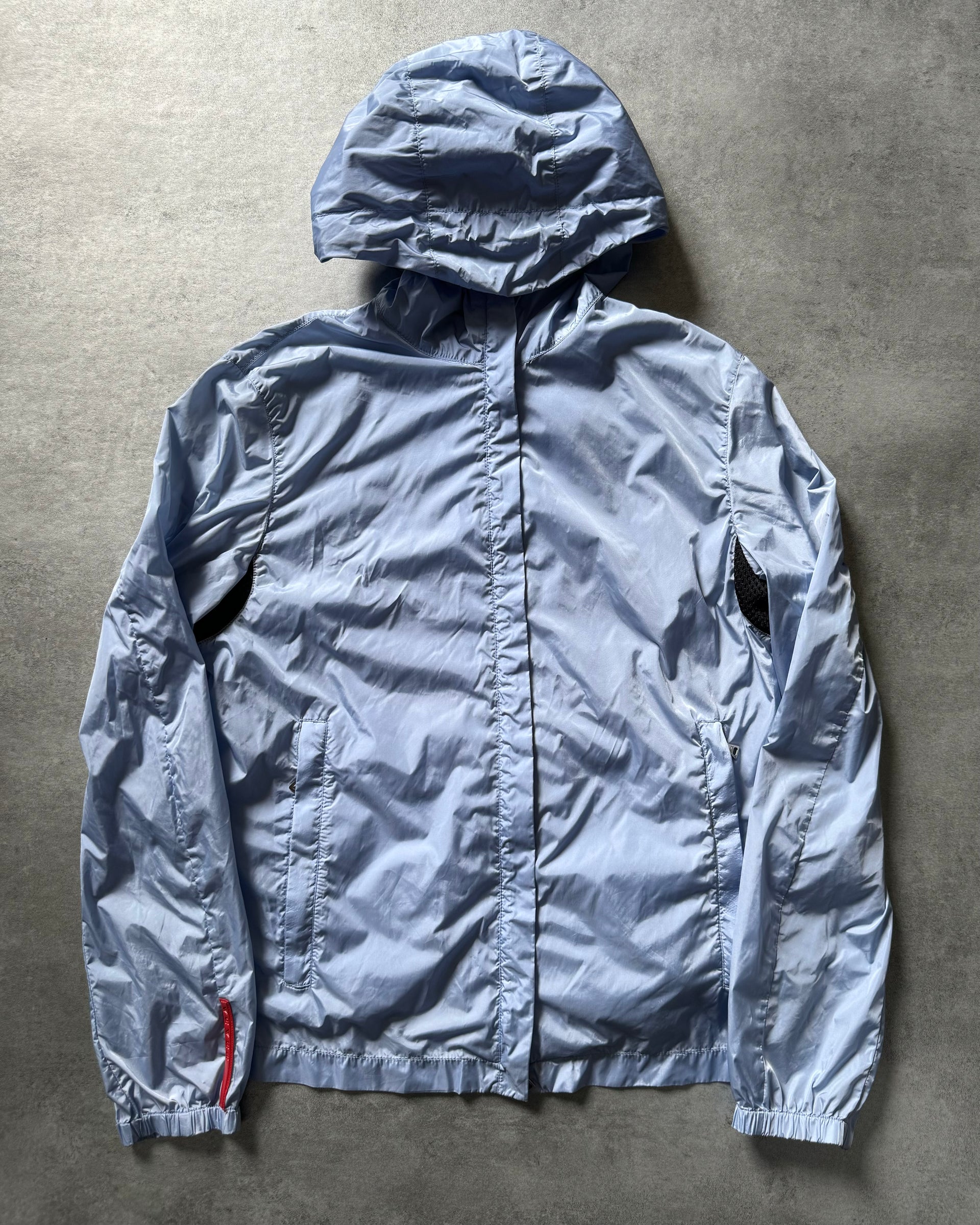 SS2000 Prada Sport Tactical Blue Light Jacket / Bag (XS 