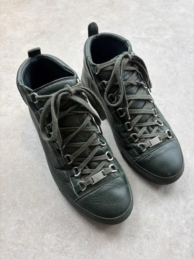 Balenciaga Arena Green High Top Sneakers vjjNgSo 3