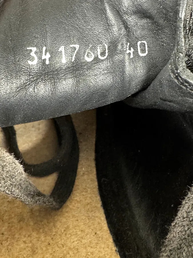 Balenciaga Arena Black High Leather Sneakers IVEAoww 5