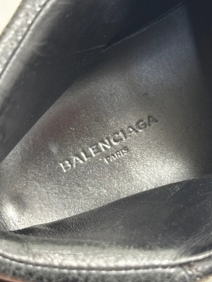 Balenciaga Arena Black High Leather Sneakers YHeqhwo 8