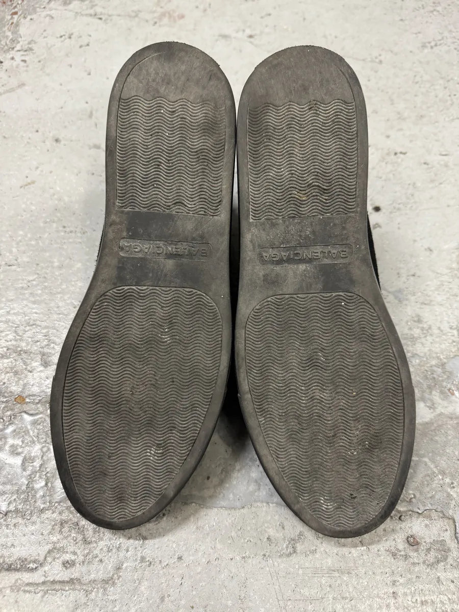 Balenciaga Arena Black High Suede Leather LmbtgMX 7