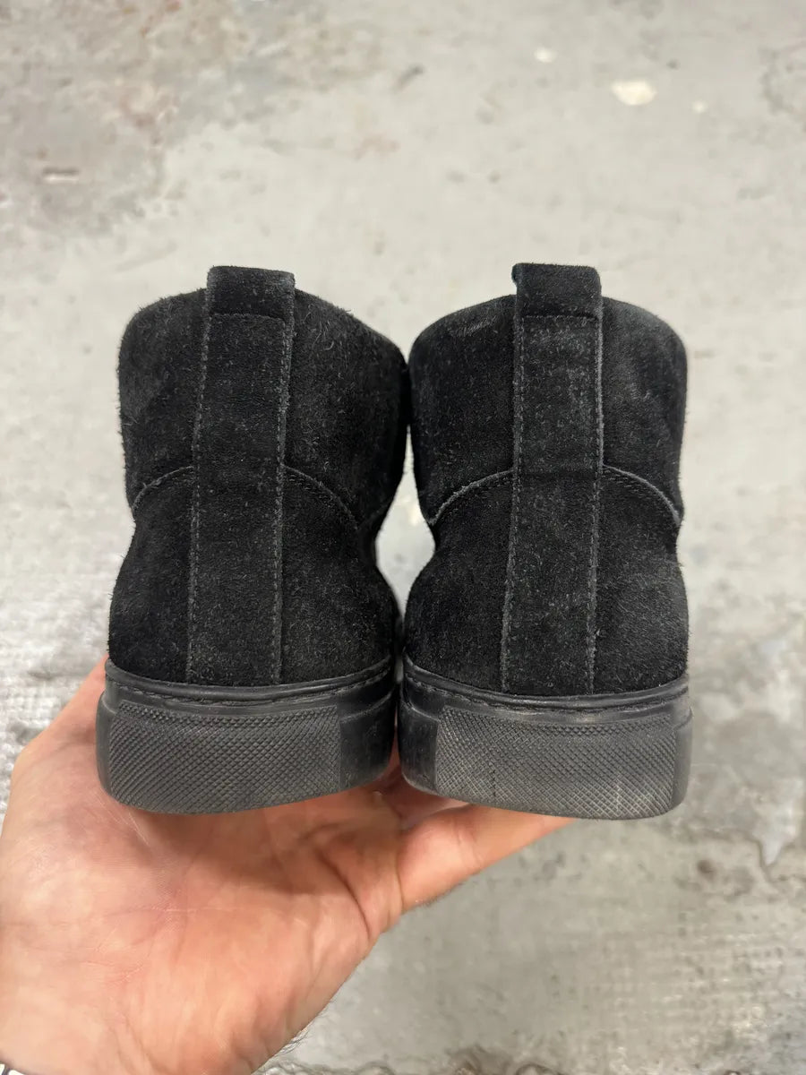 Balenciaga Arena Black High Suede Leather LmbtgMX 8