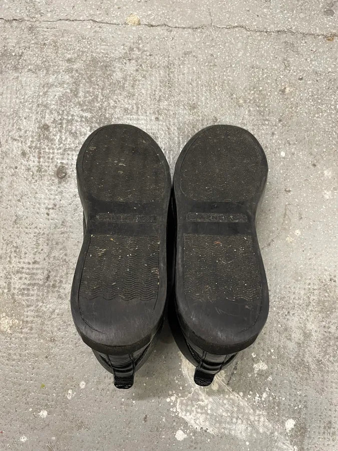 Balenciaga Arena Black Leather High Shoes (41.5eu/us8) 9