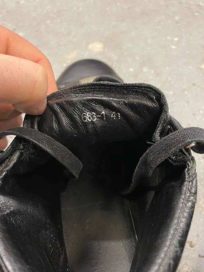 Balenciaga Arena Black Leather High Shoes (42.5eu/us9) 8
