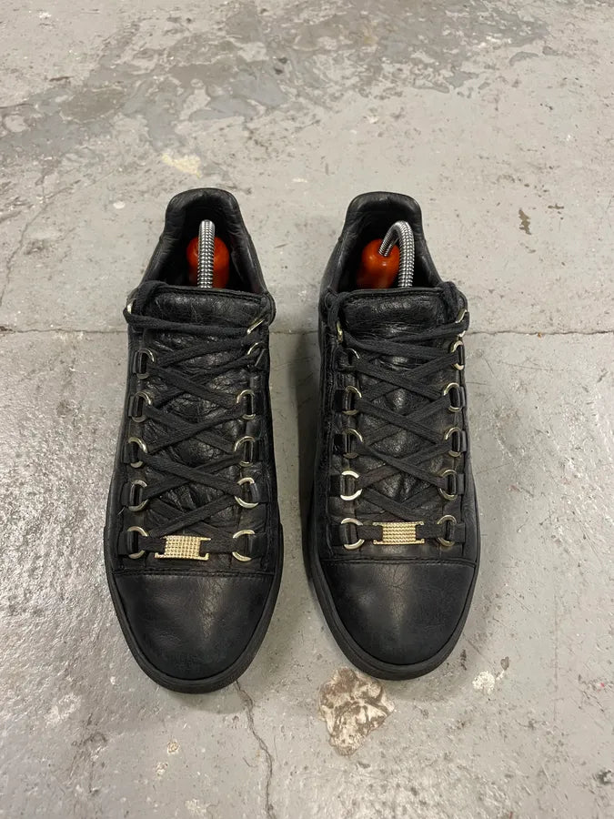 Balenciaga Arena Black Low Leather Gcrvdlz 1