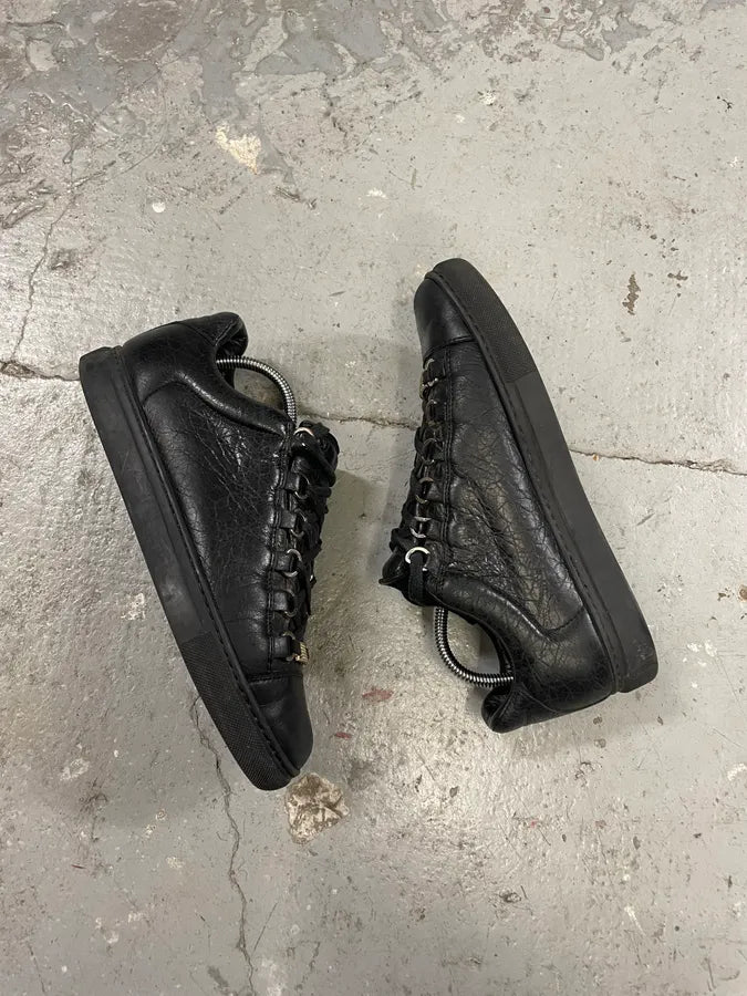 Balenciaga Arena Black Low Leather Gcrvdlz 5