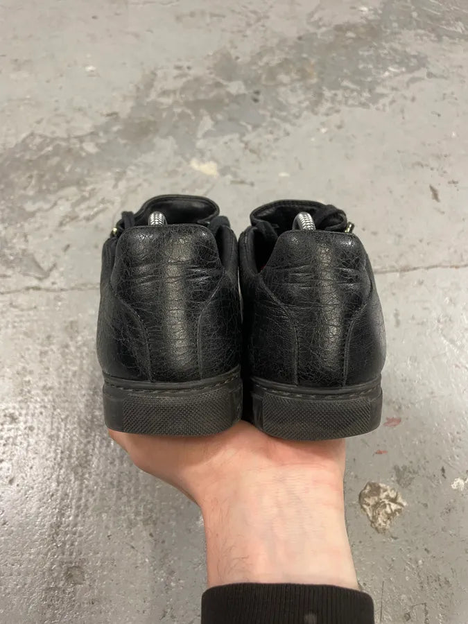 Balenciaga Arena Black Low Leather Gcrvdlz 6