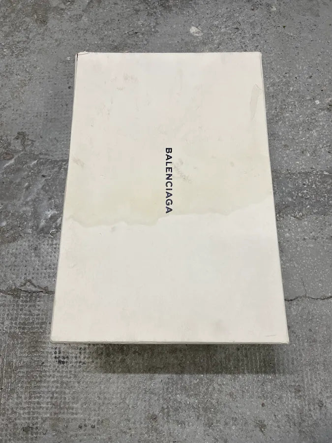 Balenciaga Arena Blistered Black Leather Gum Sole Shoes guEmpnD 10