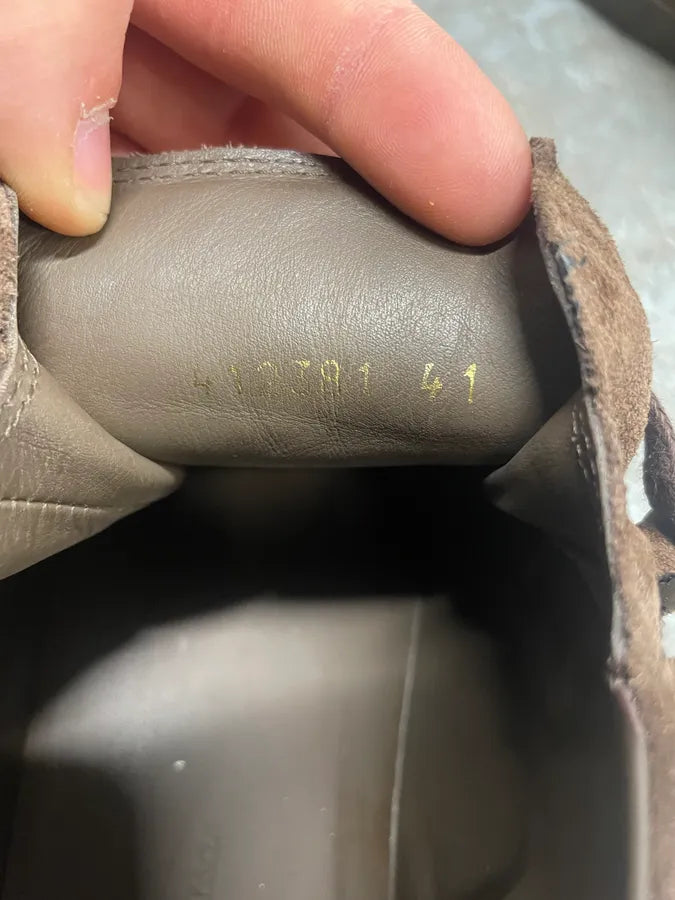 Balenciaga Arena Brown Suede Leather High Sneakers (42.5eu/us9) nWZlNZm 8