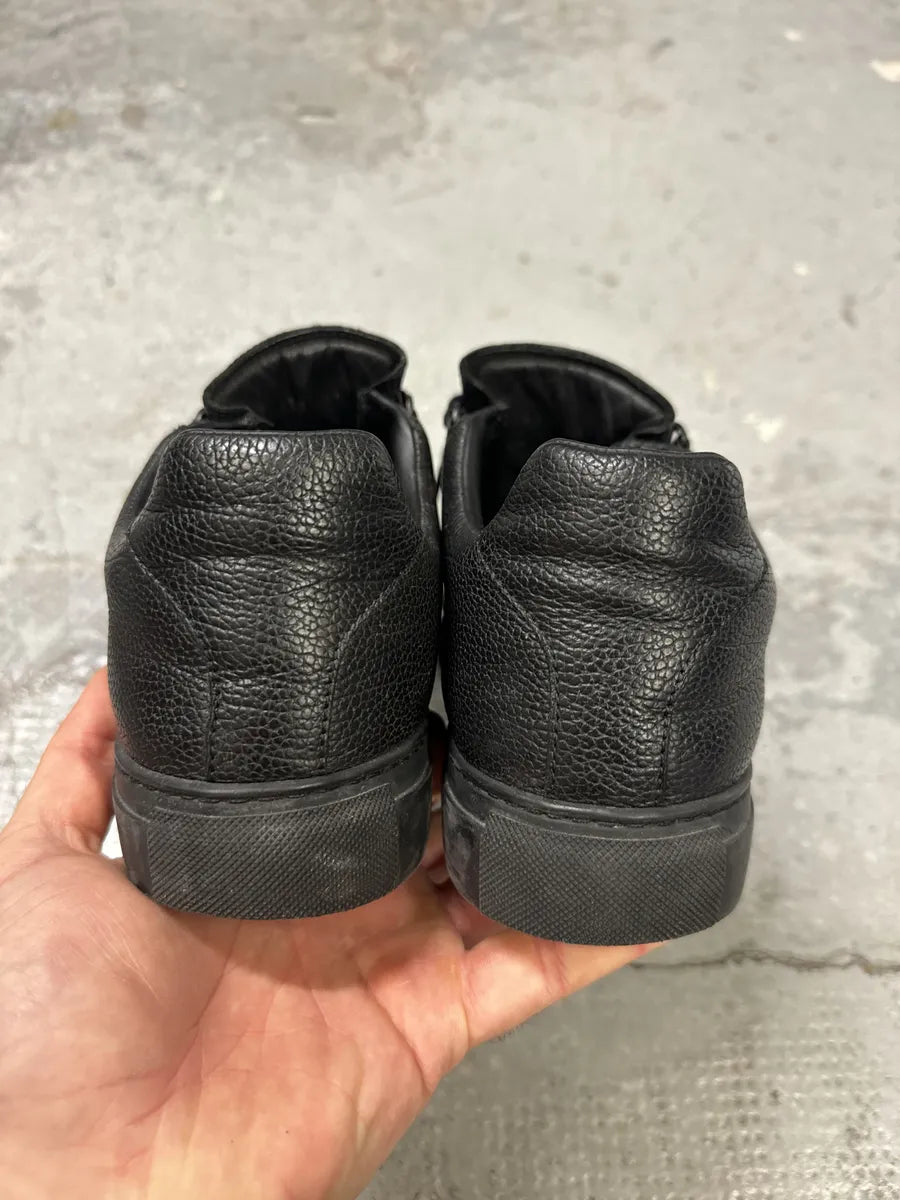 Balenciaga Arena Grained Leather Sneakers jGGEkxp 5
