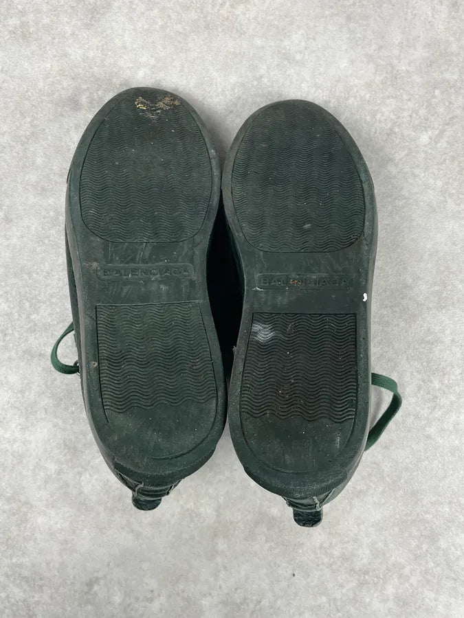 Balenciaga Arena Green High Leather Sneakers DRIAthG 6