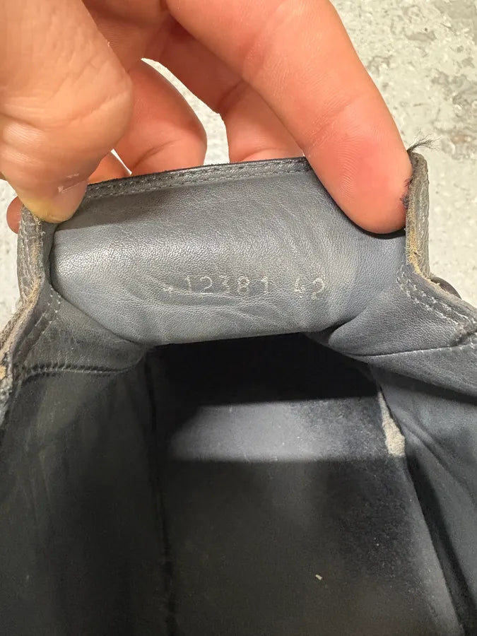 Balenciaga Arena Grey Grained Leather High Sneakers (43.5eu/us9.5) xkNtbdW 8