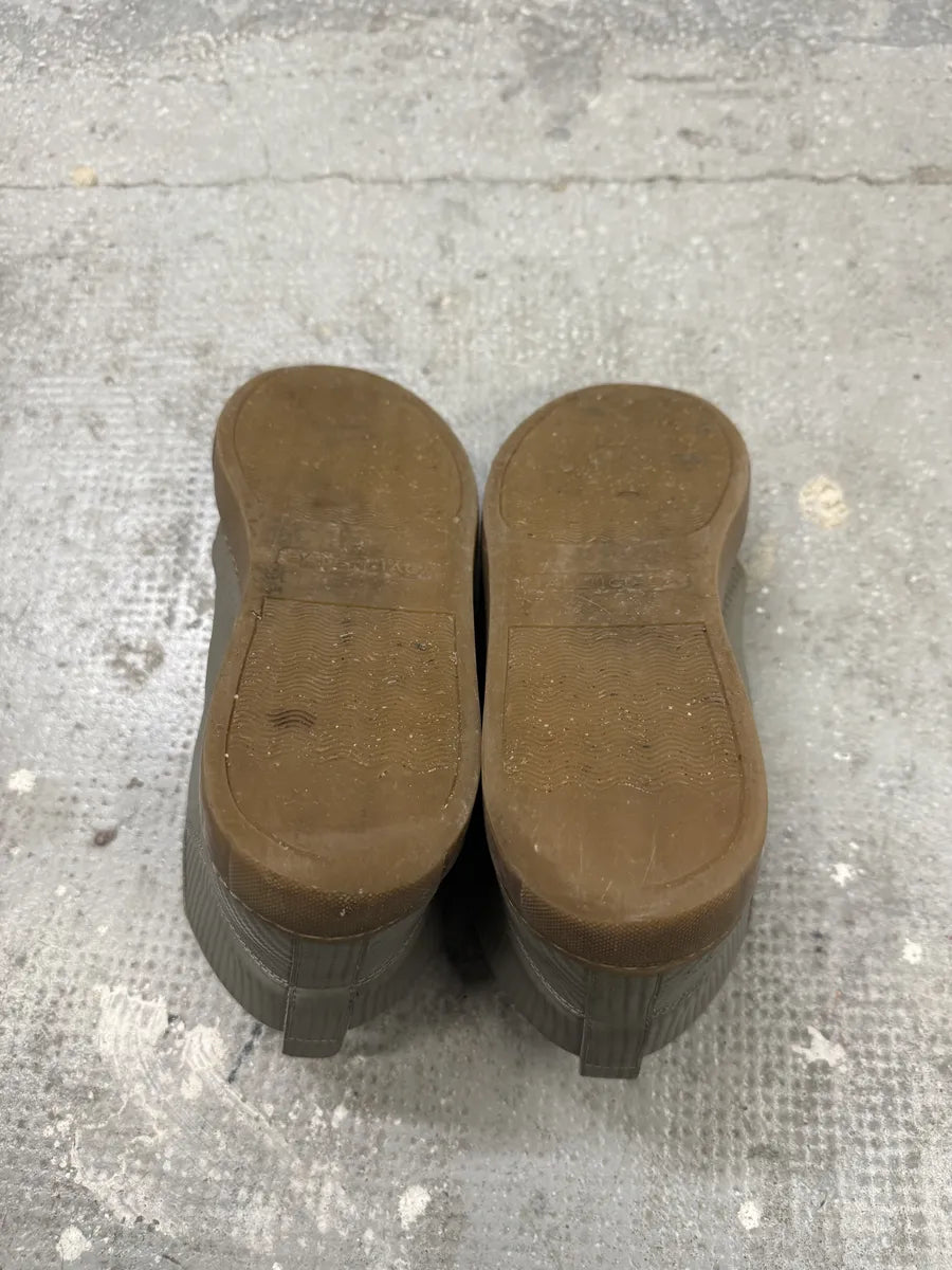 Balenciaga Arena Grey High Leather Gum Sole Shoes (43.5eu/us9.5) fyyTdOm 7