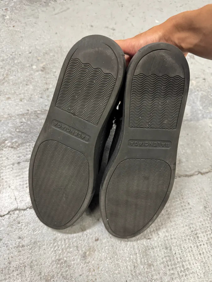 Balenciaga Arena Grey High Leather Sneakers (41eu/us8) LMIjOnr 8