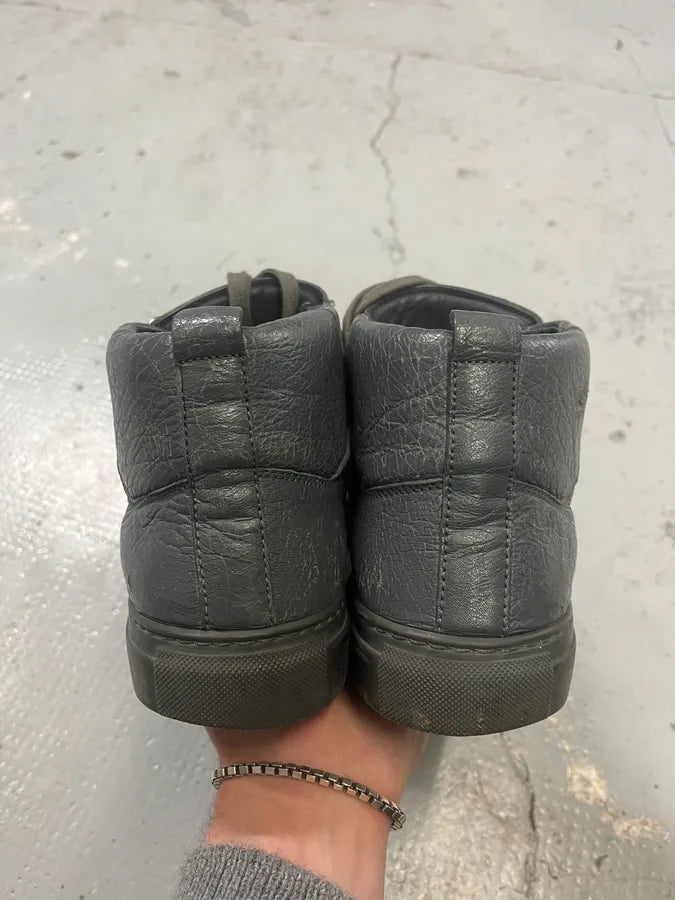 Balenciaga Arena Grey High Sneakers YpzFzeJ 5