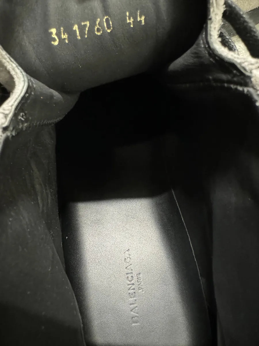 Balenciaga Arena Grey High Suede Leather Sneakers gdyeBzx 5