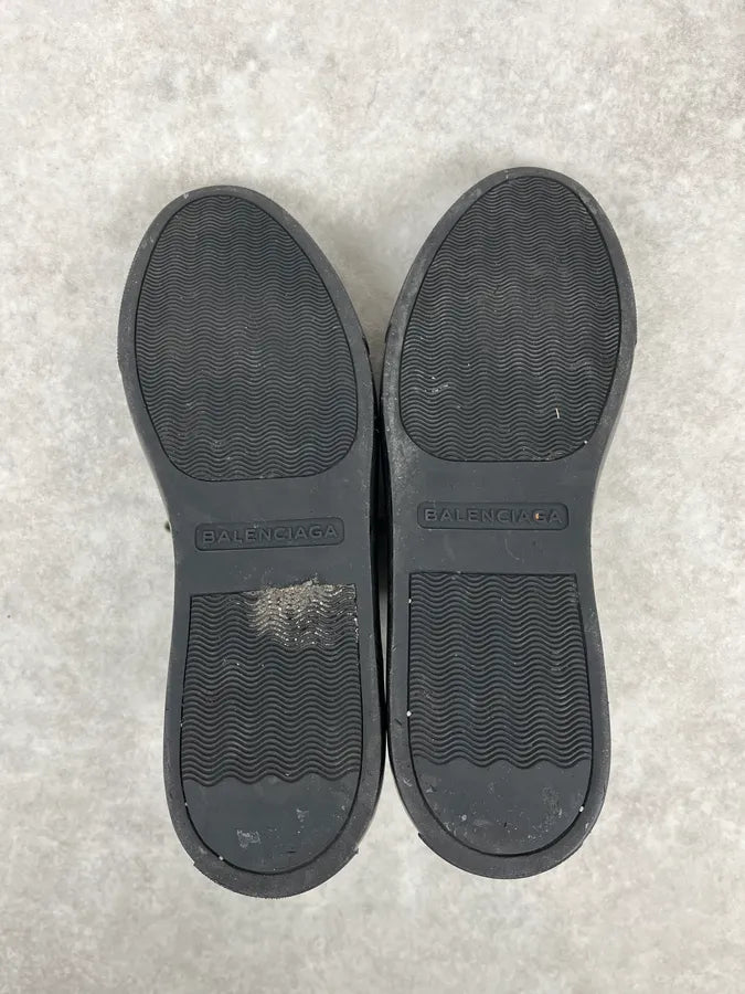 Balenciaga Arena Grey Low Leather Sneakers aPpstiB 6