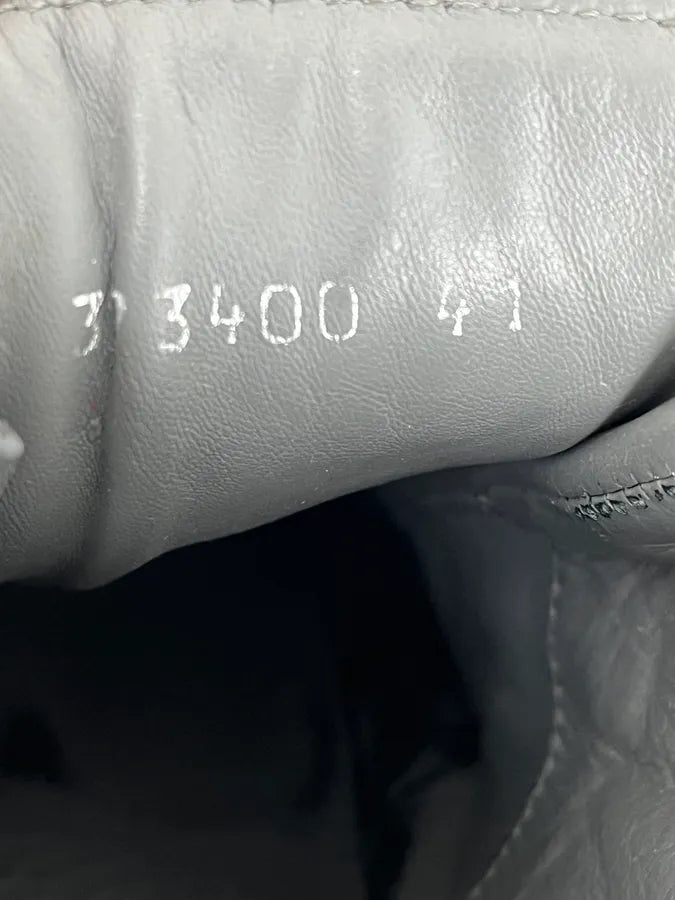 Balenciaga Arena Grey Low Leather Sneakers aPpstiB 7