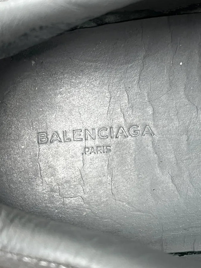 Balenciaga Arena Grey Low Leather Sneakers aPpstiB 8