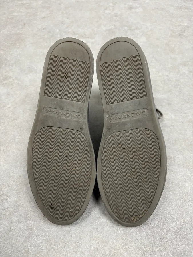 Balenciaga Arena Grey Low Leather Sneakers KfpvBln 6