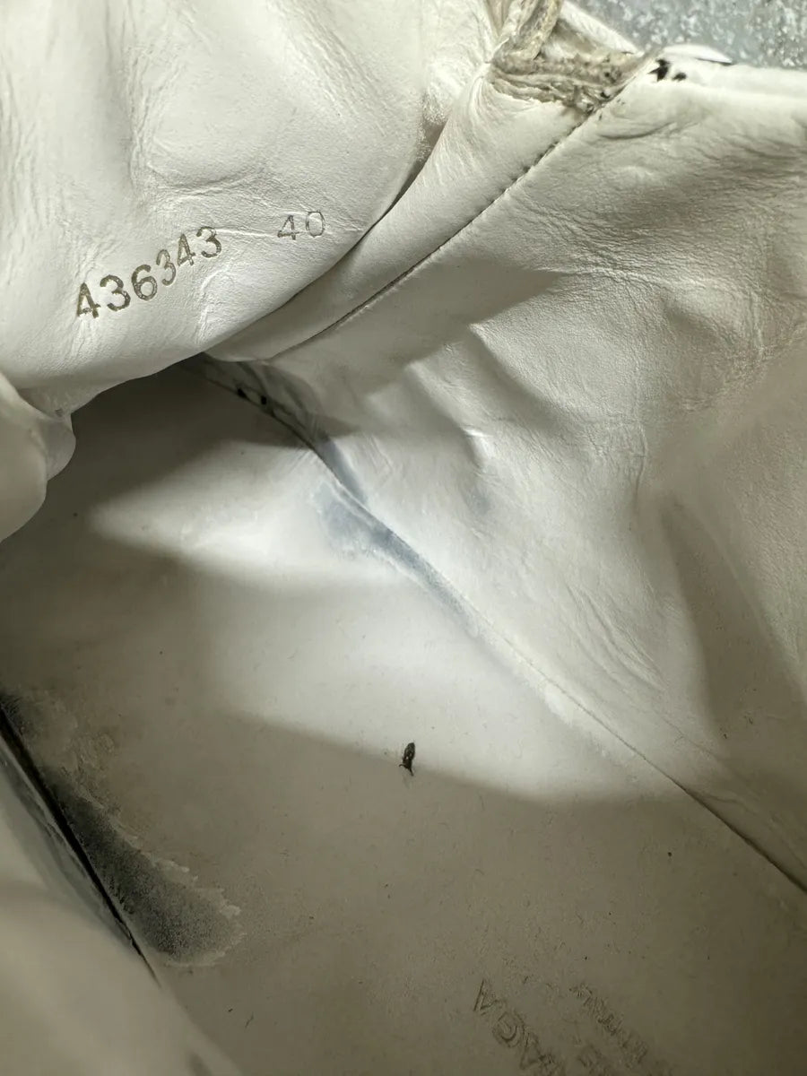 Balenciaga Arena High Black & White Leather Shoes (41.5eu/us8) 7