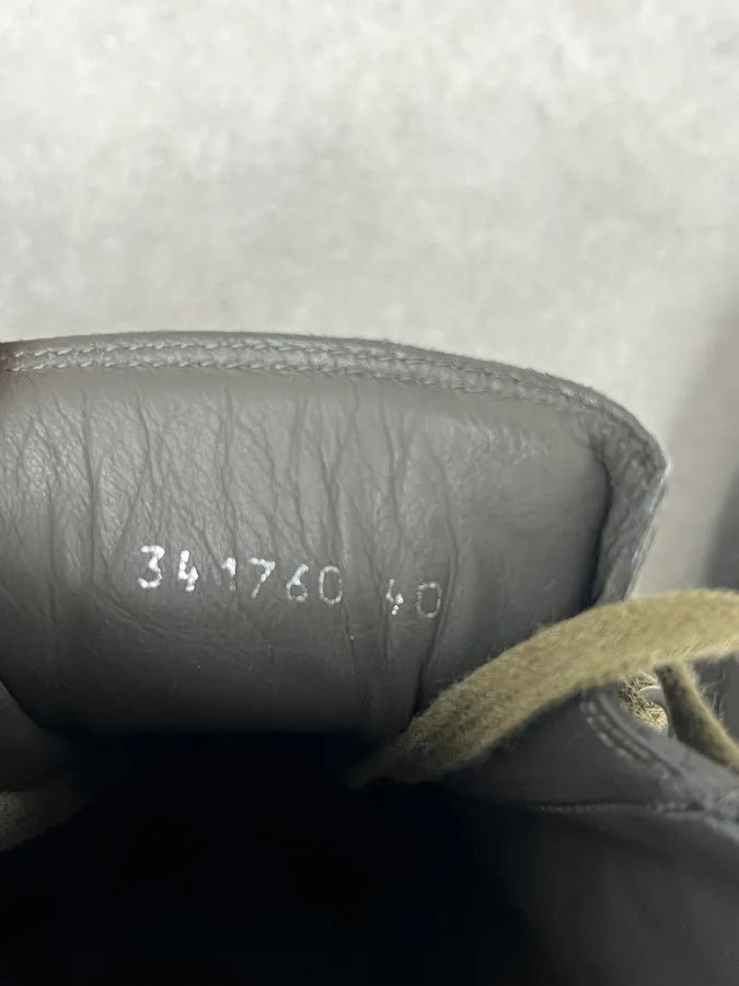Balenciaga Arena Khaki Green High Leather Sneakers eDOmokM 7