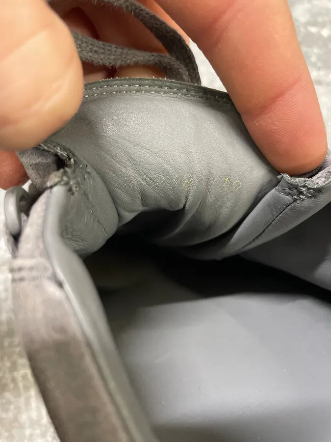 Balenciaga Arena Low Leather Grey Suede Sneakers (40.5eu/us7.5) 8