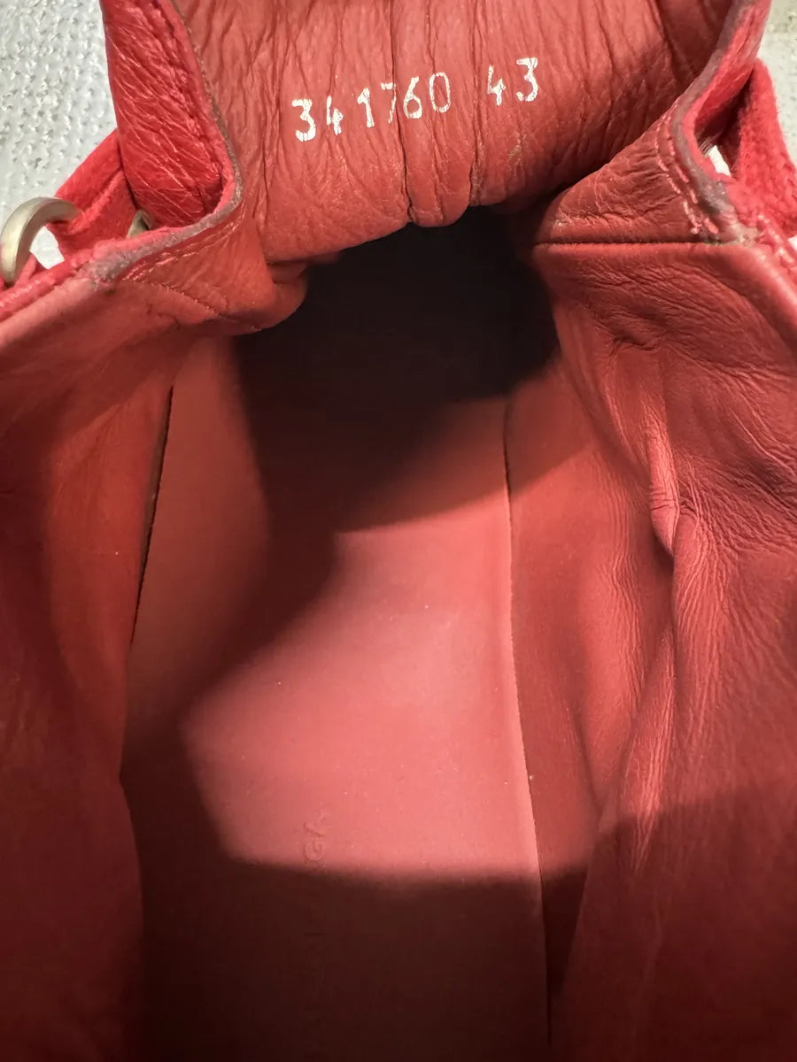 Balenciaga Arena Red High Leather Sneakers ROfFIIE 9
