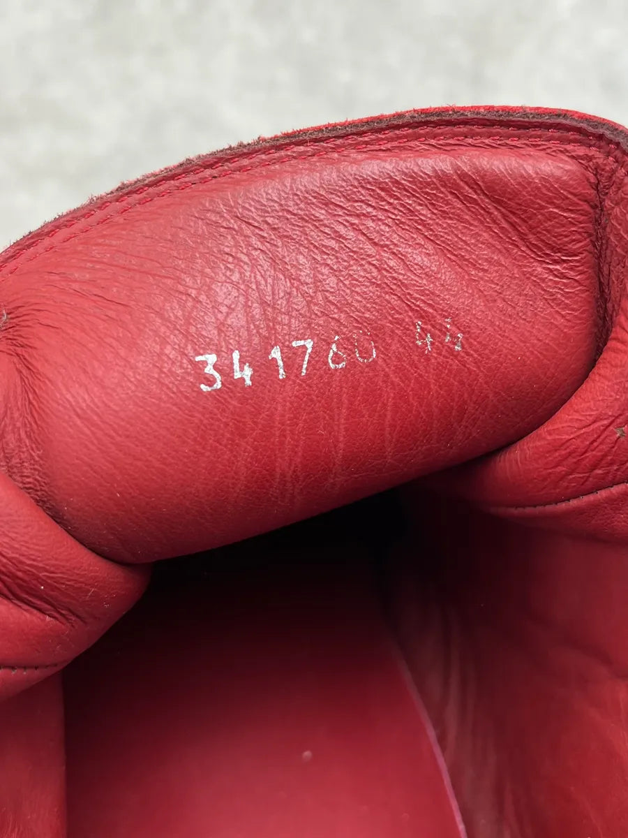 Balenciaga Arena Red Leather High Sneakers kJzYXhZ 7