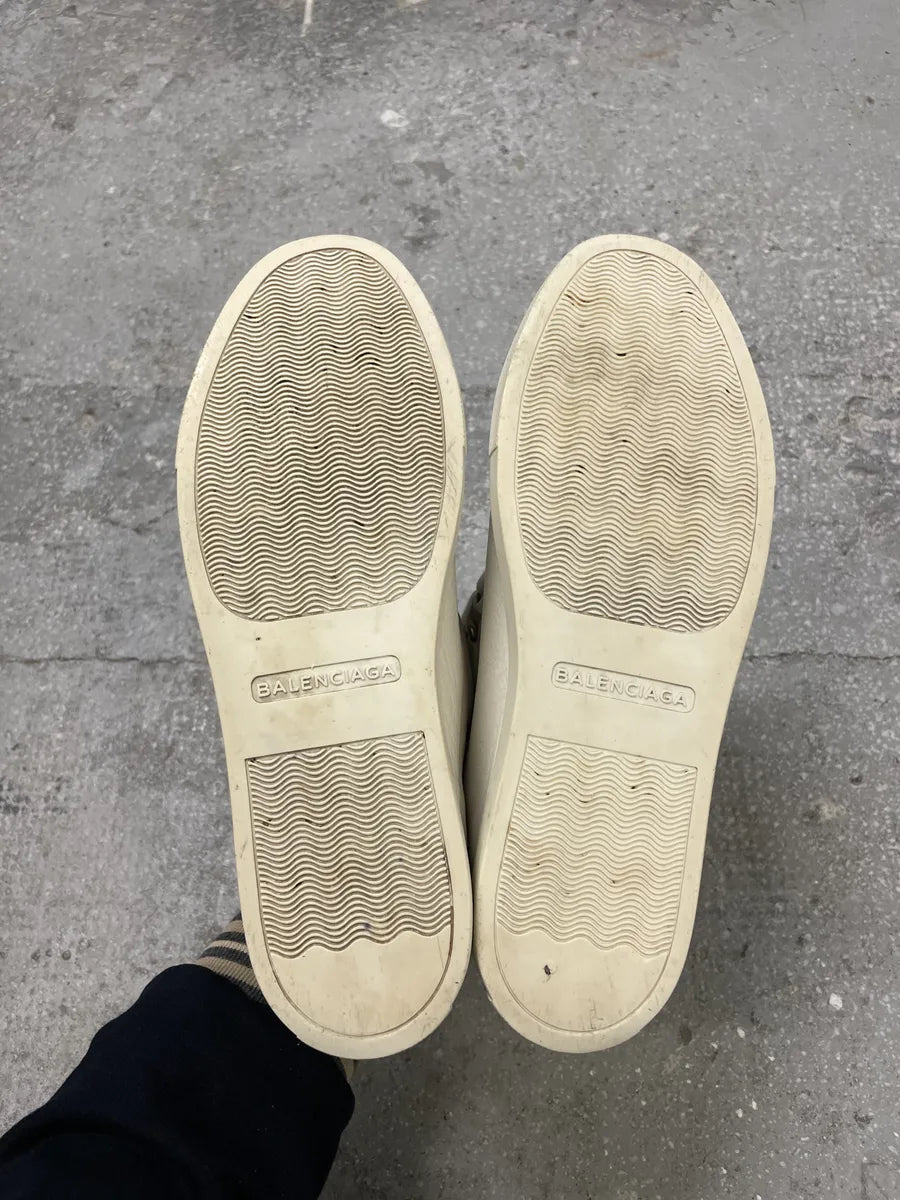 Balenciaga Arena White High Leather Shoes (41.5eu/us8) 3