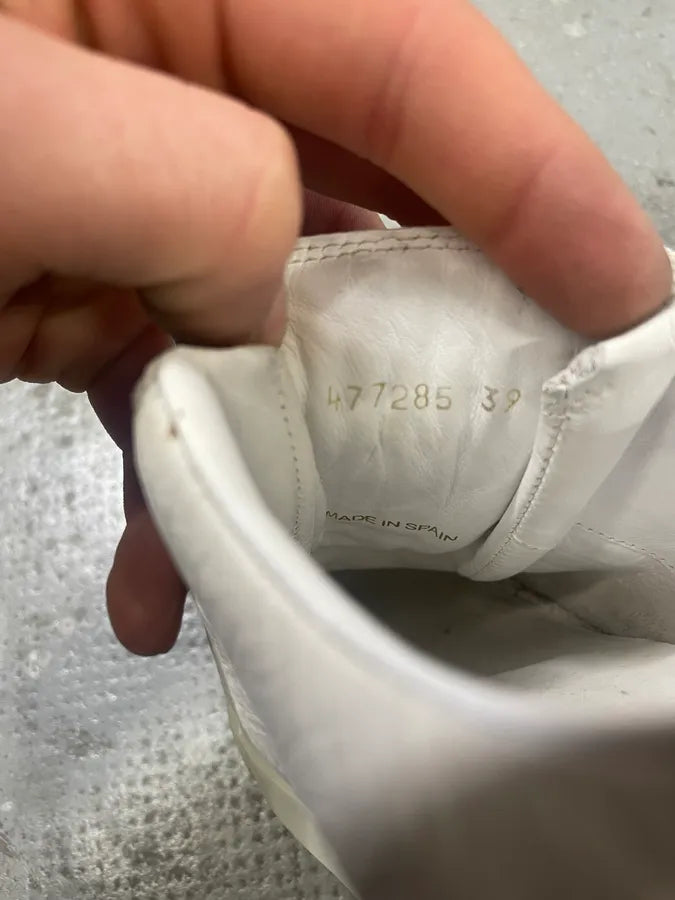 Balenciaga Arena White Leather Shoes (40.5eu/us7.5) 8