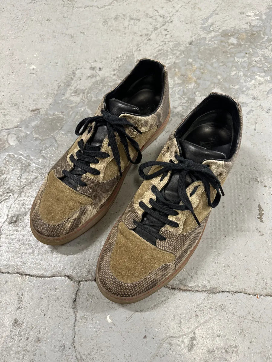 Balenciaga Beige Cracked Suede Leather Shoes (43eu/us9.5) 5