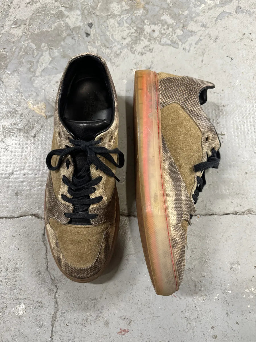 Balenciaga Beige Cracked Suede Leather Shoes (43eu/us9.5) 6