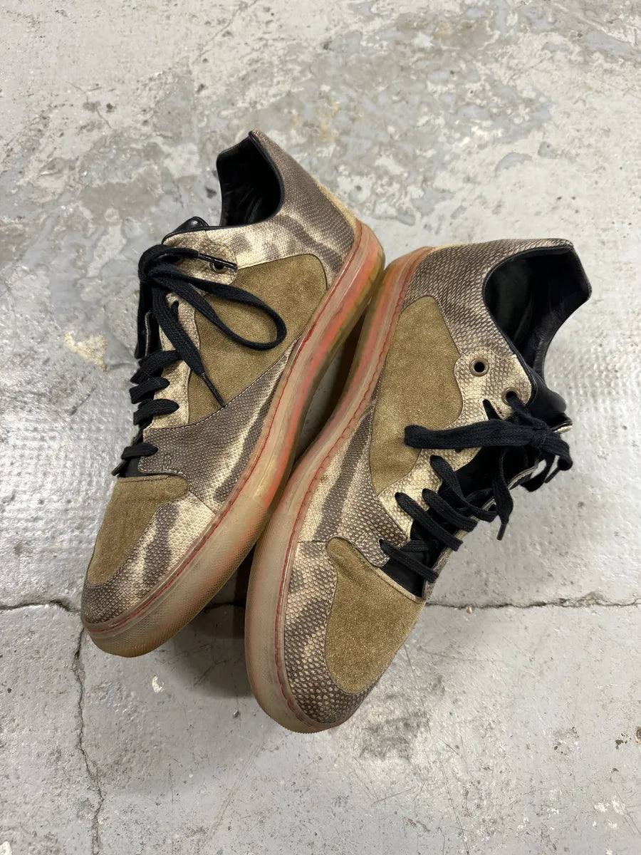 Balenciaga Beige Cracked Suede Leather Shoes (43eu/us9.5) 7