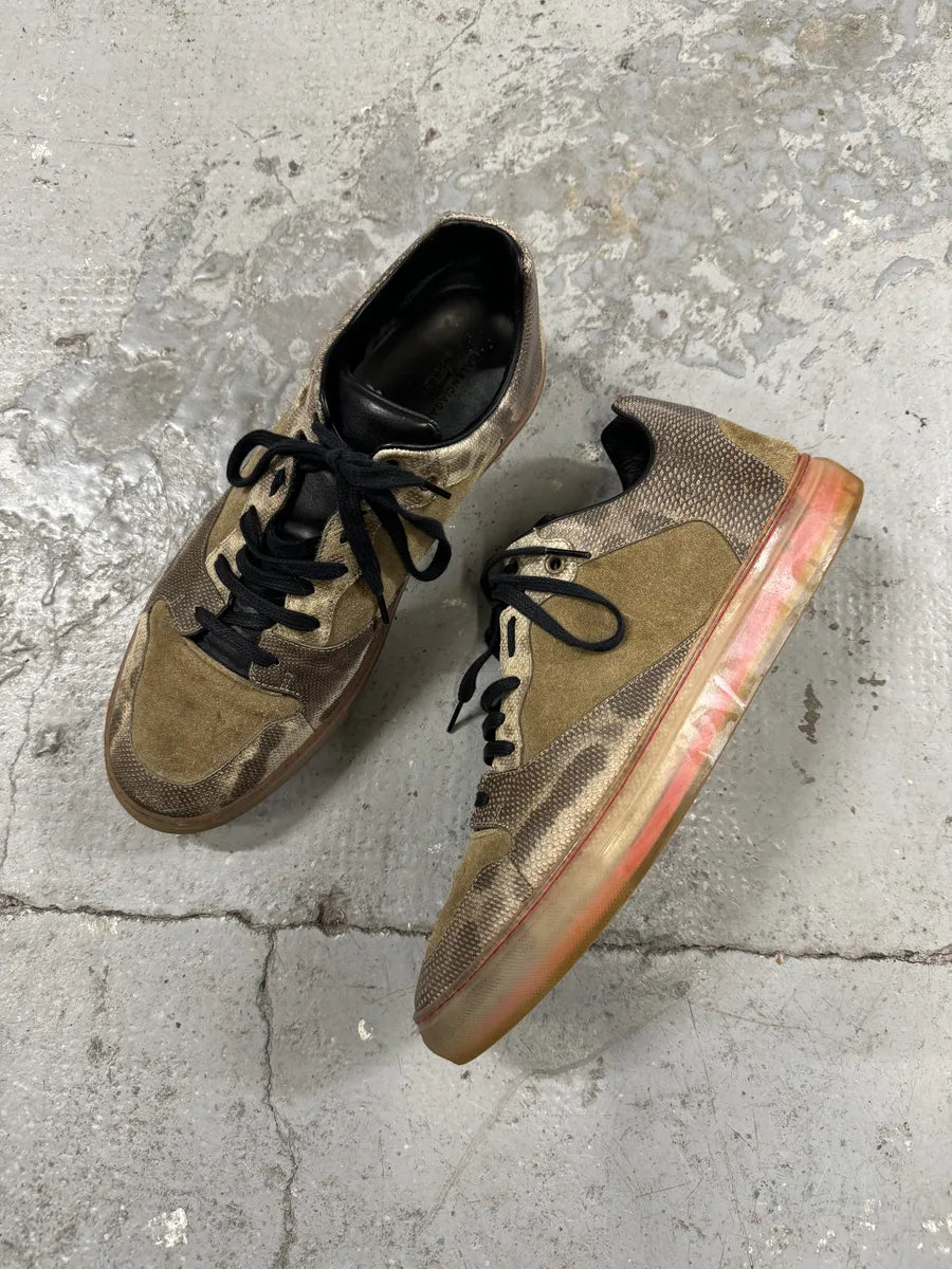 Balenciaga Beige Cracked Suede Leather Shoes (43eu/us9.5) 8