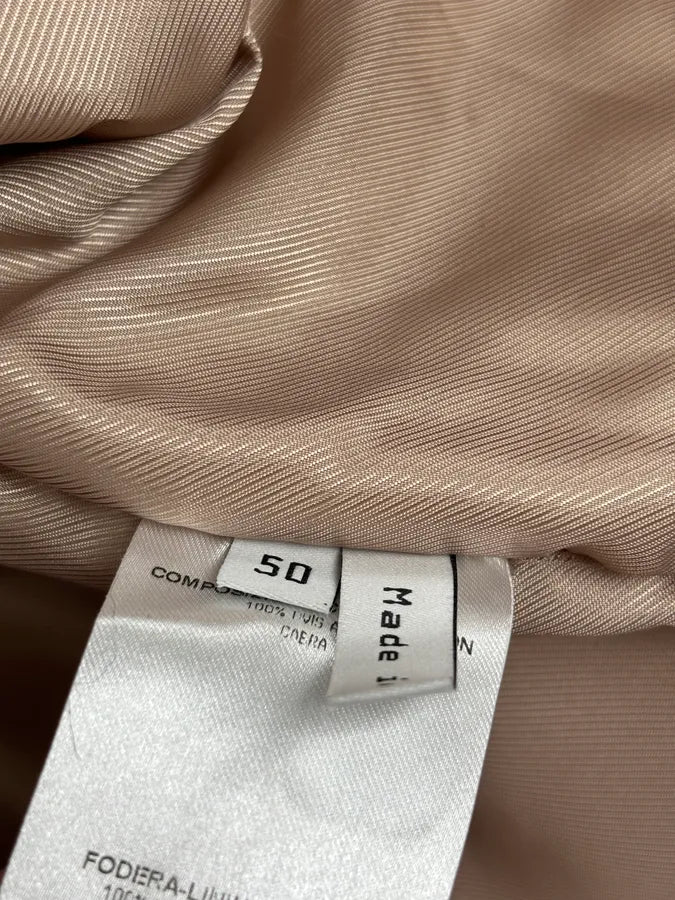 AW2006 Balenciaga Beige Premium Leather Jacket wKYIPXp 9