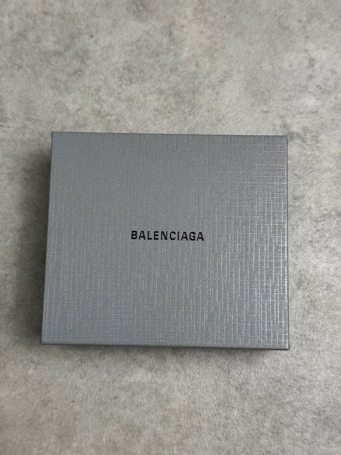 Balenciaga Black & Gold Studded City Leather Bracelet bwWArRF 9