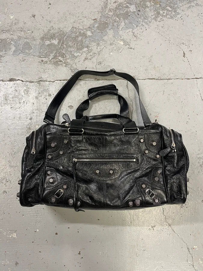 Balenciaga Black Big City Patent Leather Bag FsJjsvJ 0